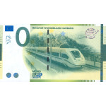 0 Euro biljet Miniatur Wunderland Hamburg.